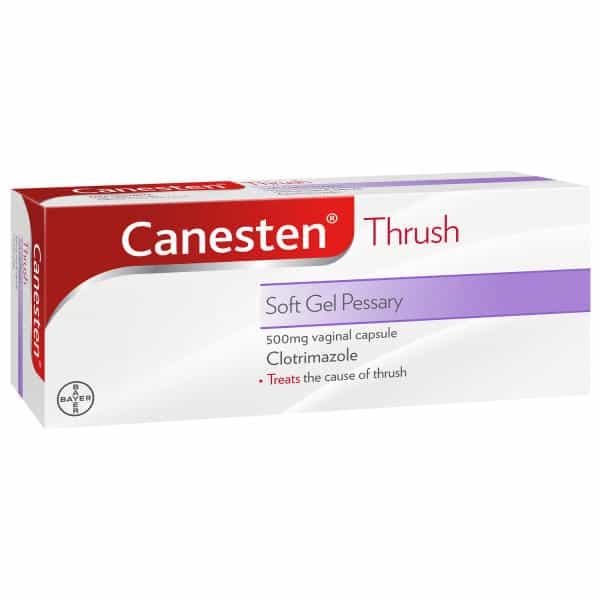 Canesten Thrush Soft Gel Pessary - 500mg