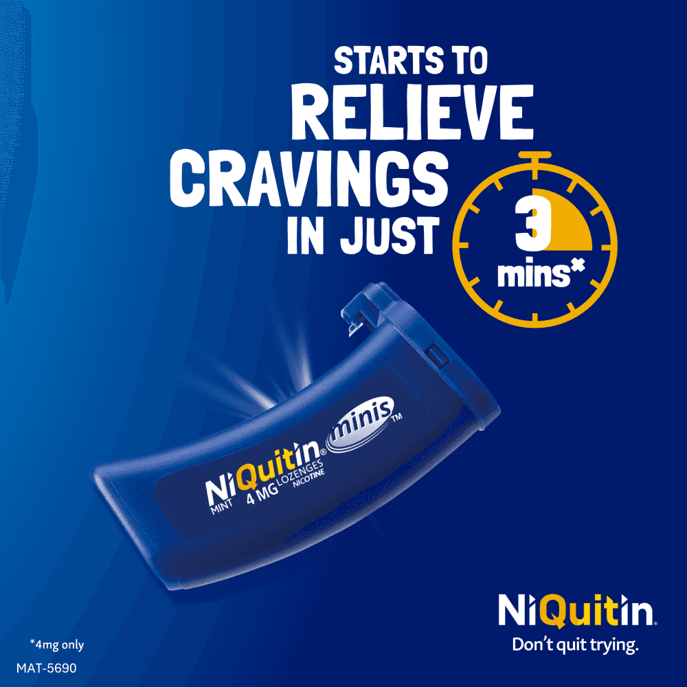 NiQuitin Minis Mint 2mg Lozenges - photo 3 of 4