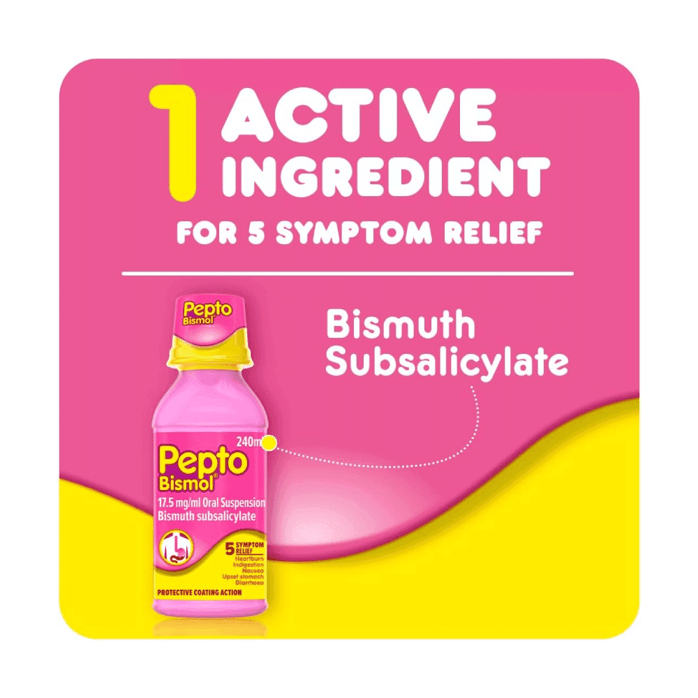 Pepto-Bismol Liquid - Quick Relief for Digestive Discomfort - photo 2 of 3