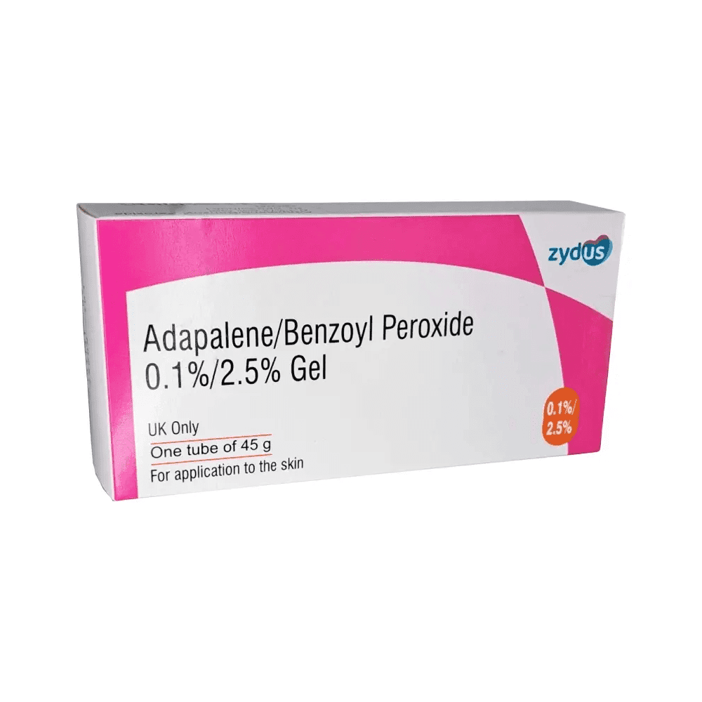 Adapalene 0.1%/Benzoyl Peroxide 2.5% Gel - photo 1 of 1