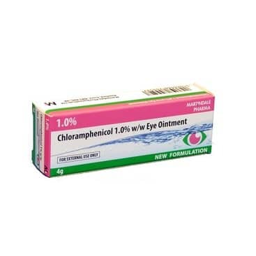 Chloramphenicol 1% Eye Ointment - 4g - photo 1 of 1