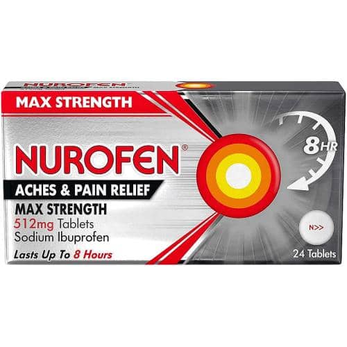 Nurofen Joint &amp; Back Pain Relief 512mg - 24 Tablets - photo 1 of 1