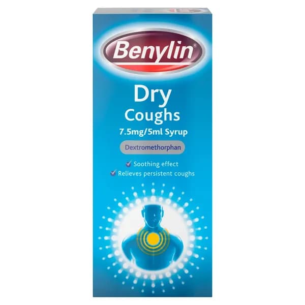 Benylin Dry Coughs 7.5mg/5ml Syrup - 150ml — photo 1