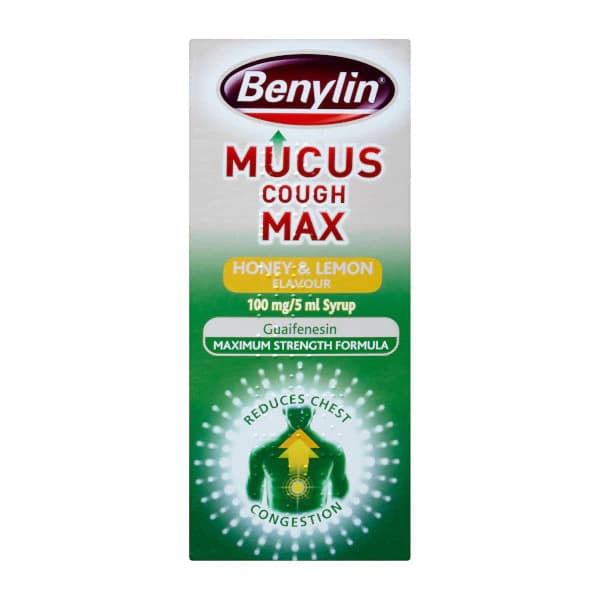 Benylin Mucus Cough Max Honey &amp; Lemon - 300ml — photo 1