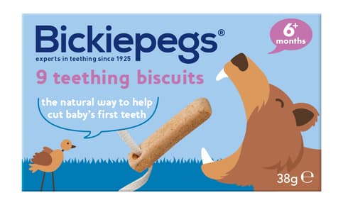 Bickiepegs Teething Biscuits 38g — photo 1