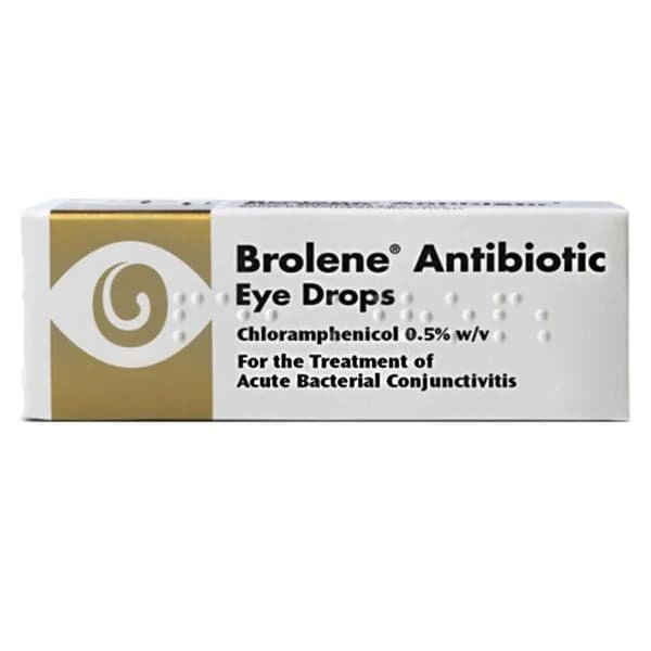 Brolene Antibiotic 0.5% Eye Drops - 10ml — photo 1