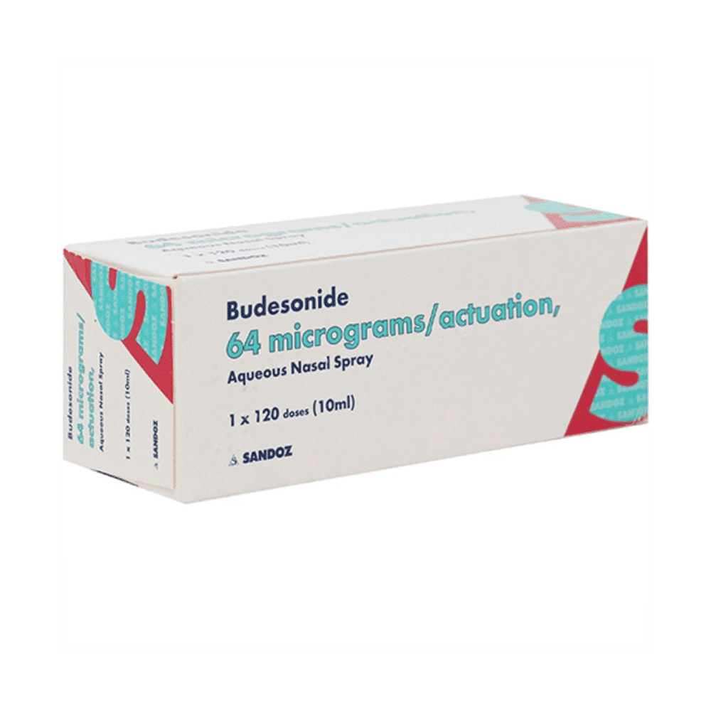 Budesonide 64mcg Aqueous Nasal Spray 120 dose (Generic Rhinocort) — photo 1