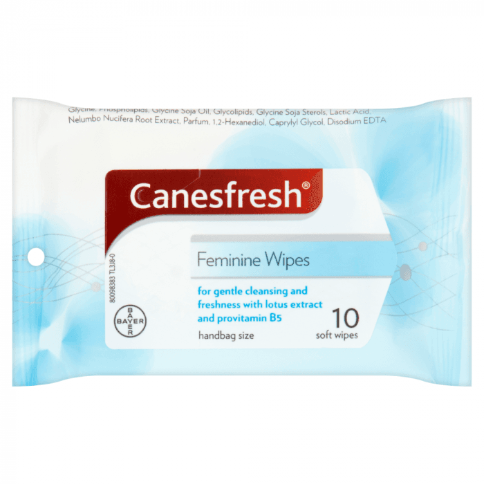 Canesfresh Feminine Wipes - 10 Wipes — photo 1