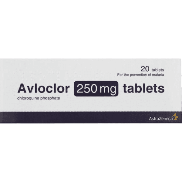 Chloroquine 250mg - 20 Tablets — photo 1