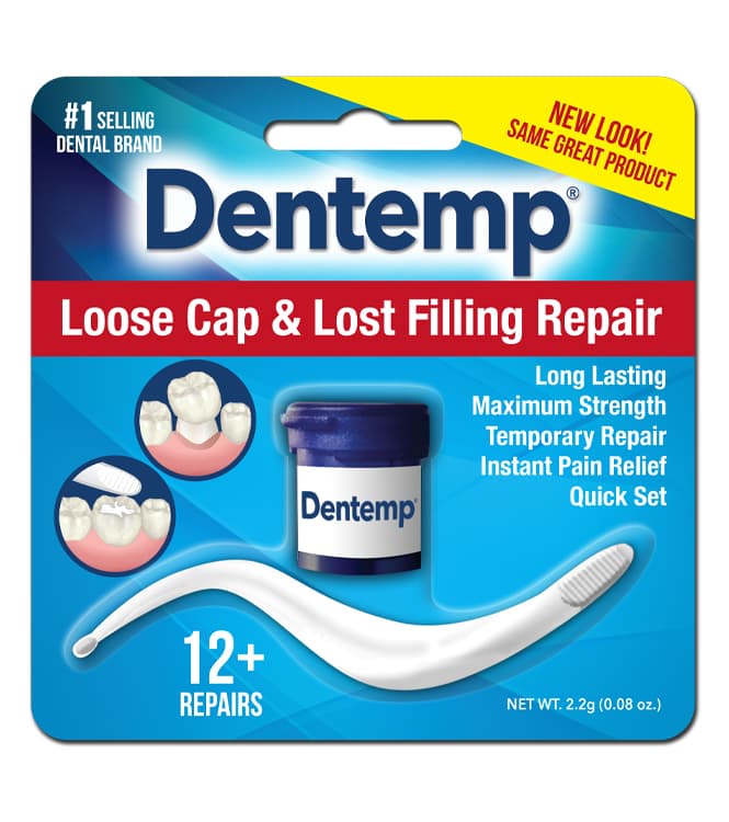 Dentemp Loose Cap &amp; Lost Filling Repair — photo 1