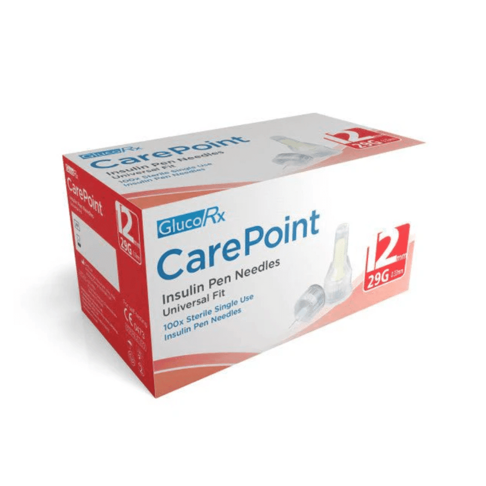 GlucoRx CarePoint Pen Needles 29g 12mm (100) — photo 1
