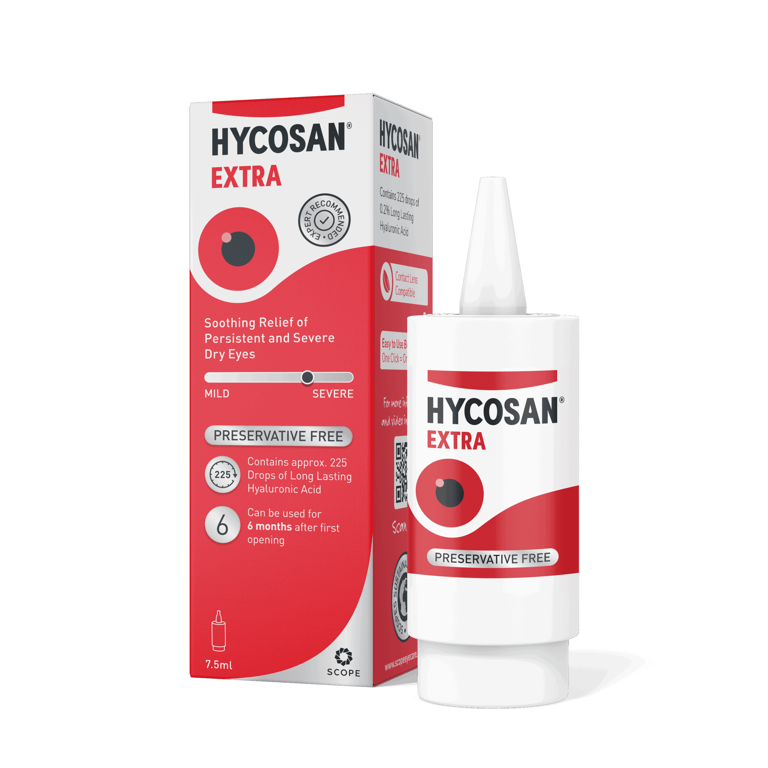 Hycosan EXTRA Eye Drops - 7.5ml — photo 1