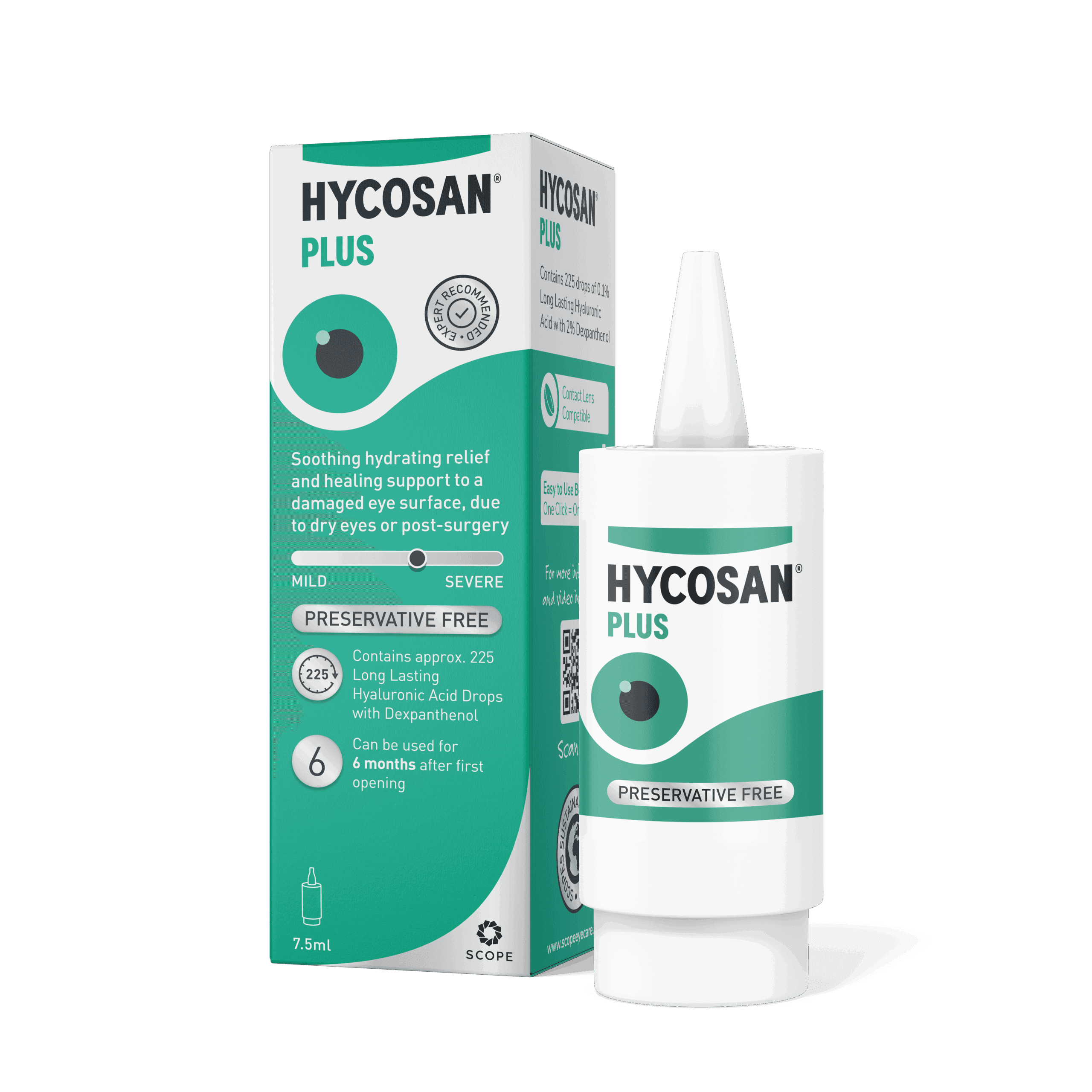 Hycosan Plus Eye Drops - 7.5ml — photo 1