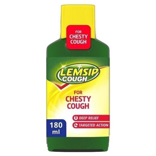 Lemsip Cough Chesty Syrup - 180ml — photo 1