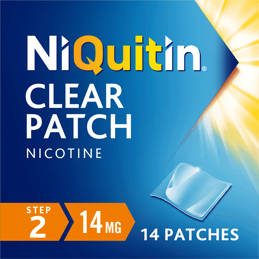 Niquitin Clear (Step 2) 14mg - 14 Patches — photo 1