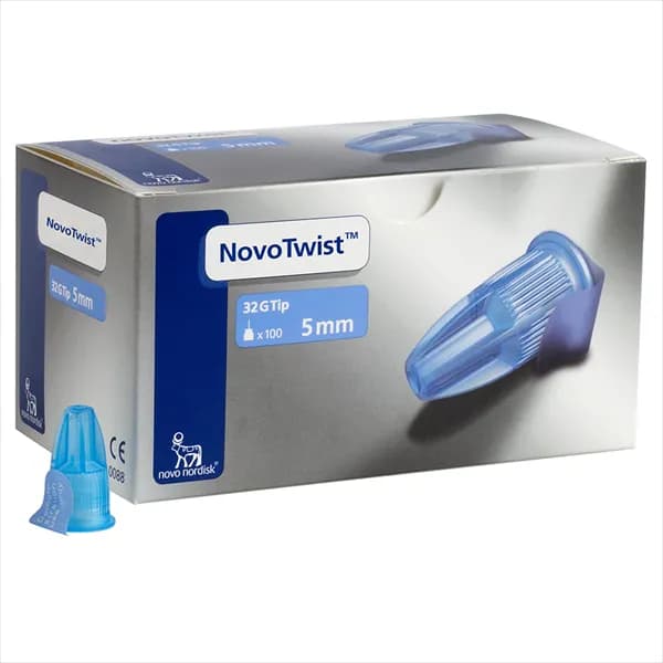NovoTwist 32G x 5mm Pen Needles x 100 — photo 1