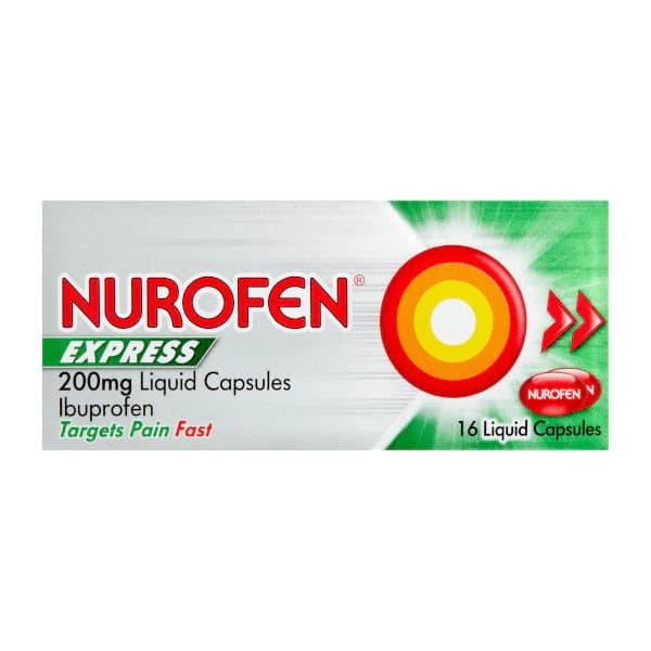 Nurofen Express Liquid Capsules 200mg — photo 1