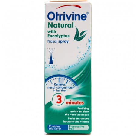 Otrivine Natural Nasal Spray - 20ml — photo 1