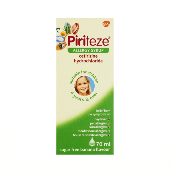 Piriteze Allergy Syrup 70ml — photo 1