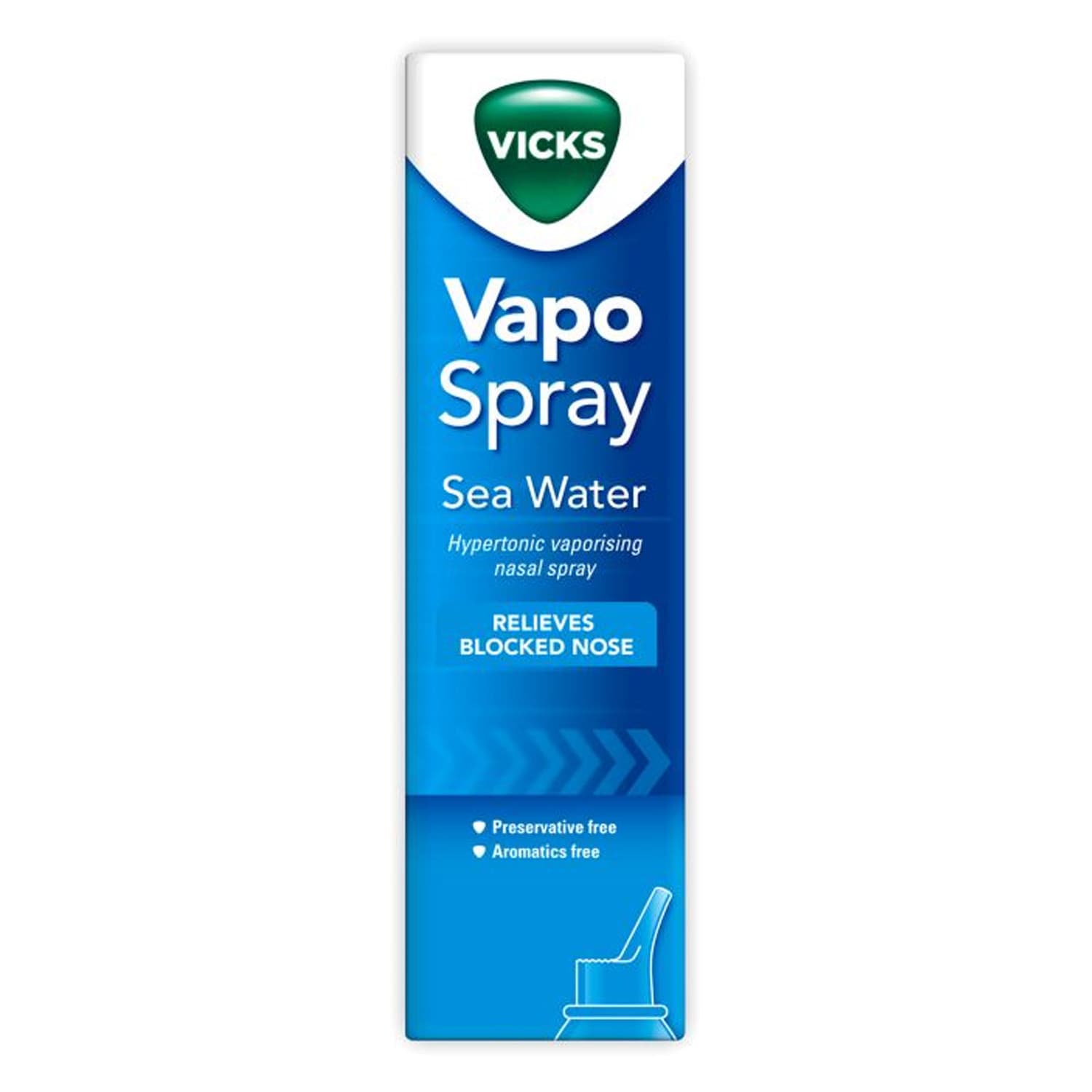 Vicks Vapo Spray Saline Nasal Spray 100ml — photo 1