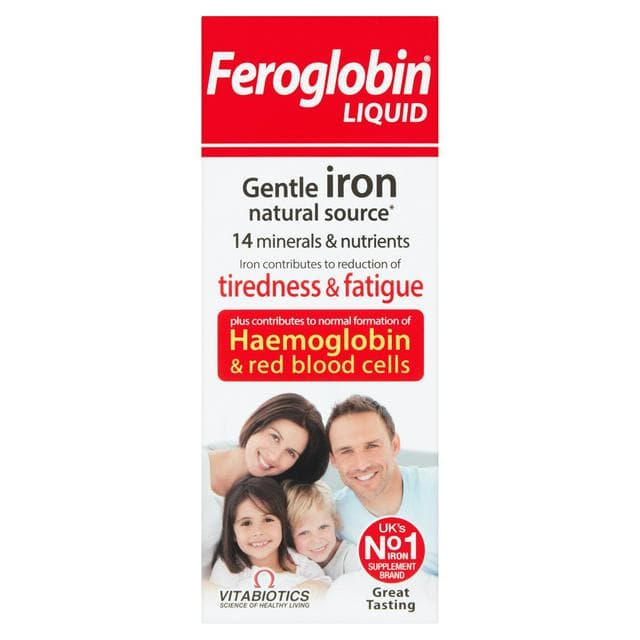 Vitabiotics Feroglobin Liquid 200ml — photo 1