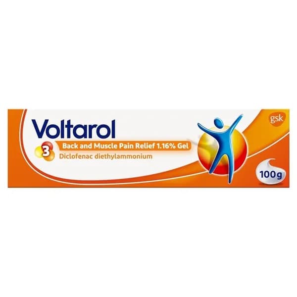 Voltarol Back and Muscle Pain Relief 1.16% Gel - 100g — photo 1