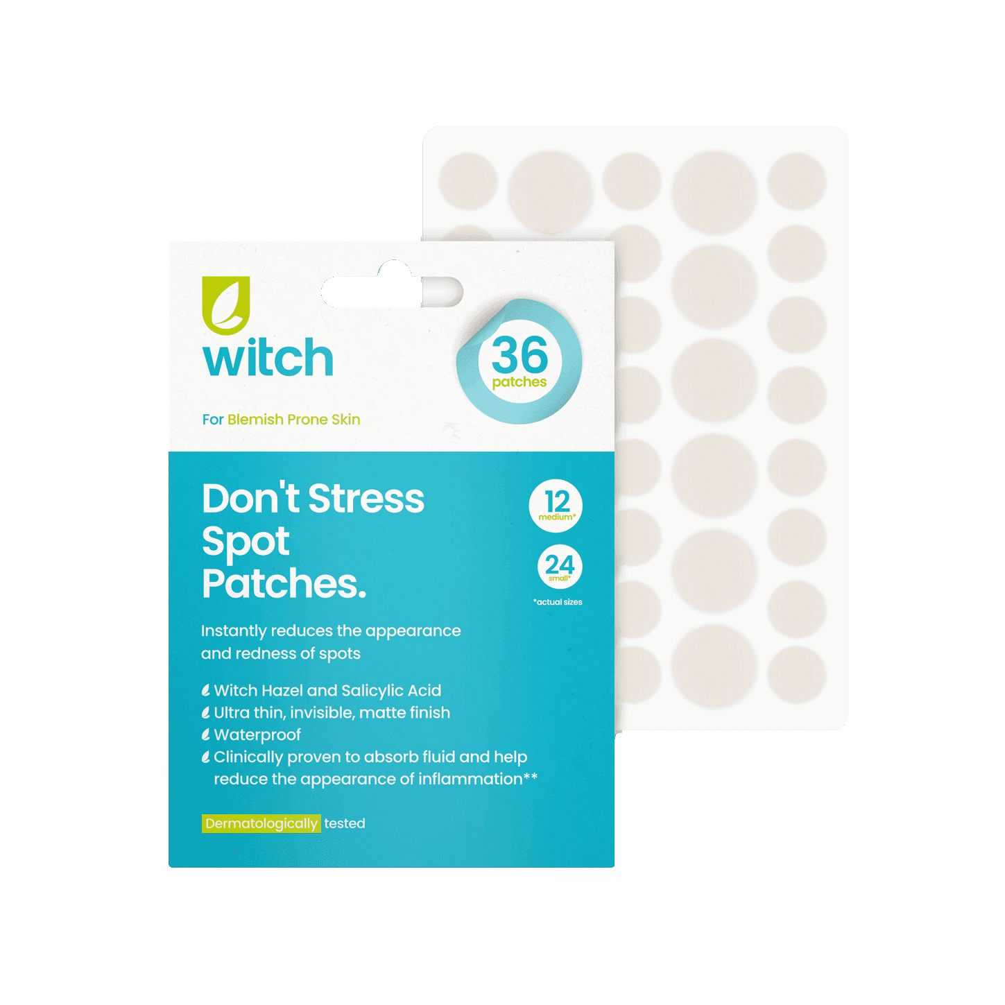 Witch Don't Stress Spot Patches - 36 Patches — photo 1