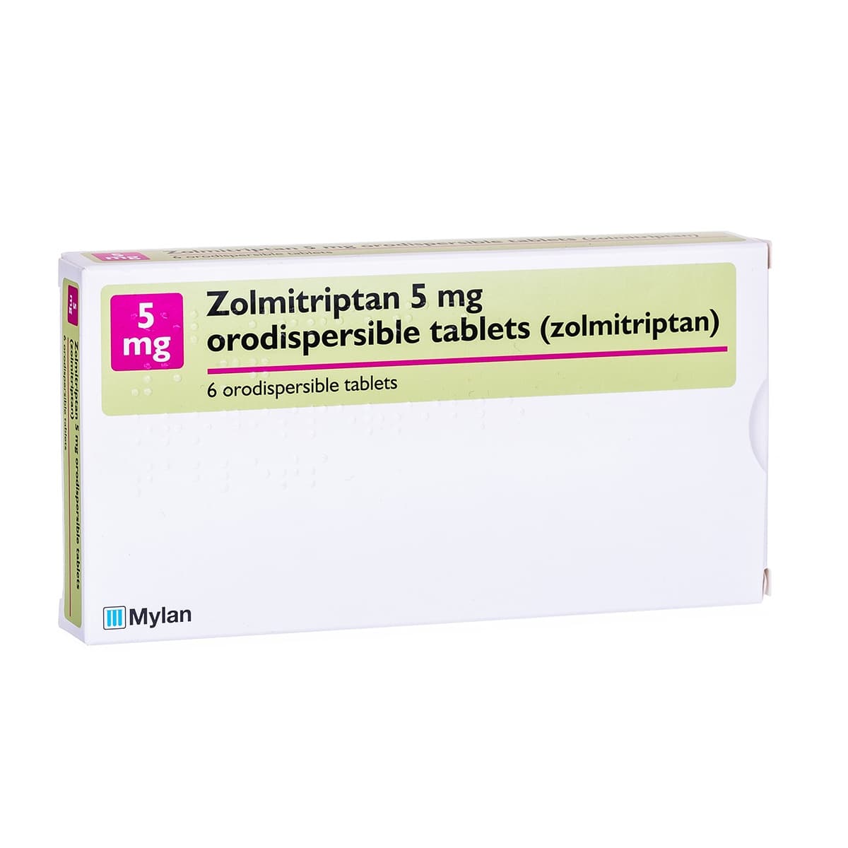 Zolmitriptan (Generic Zomig) Orodispersible (6 Tablets) — photo 1