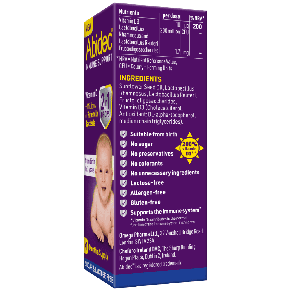 Abidec Immune Support - 7.5ml - photo 2 of 4