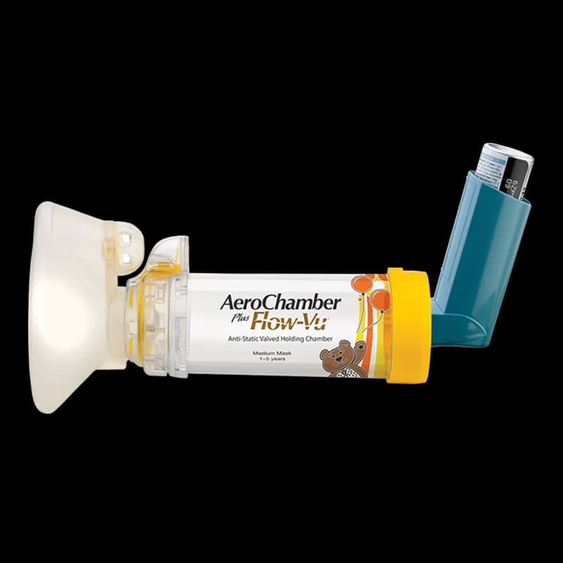 AeroChamber Plus Flow-Vu with Child Medium Mask — image 1 of 1