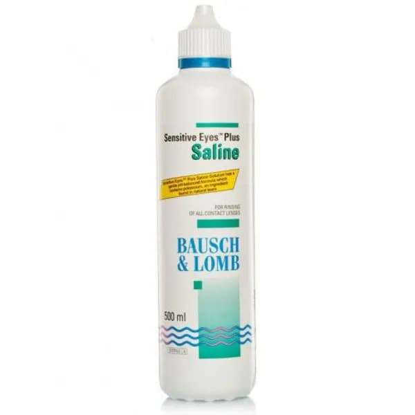 Bausch & Lomb Sensitive Eyes Plus Saline 500ml — image 1 of 1