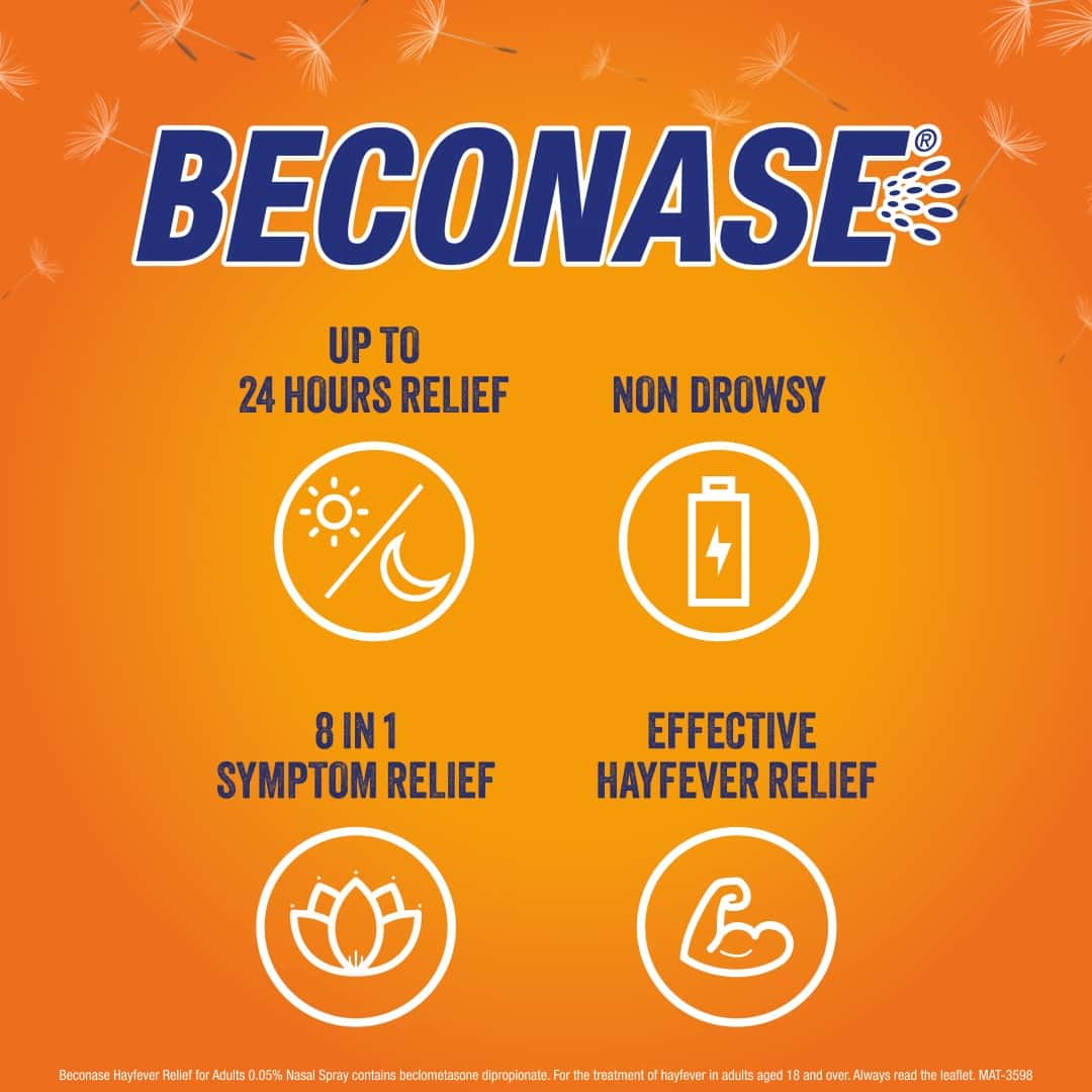 Beconase Hayfever Relief Nasal Spray - 180 Sprays - photo 4 of 5