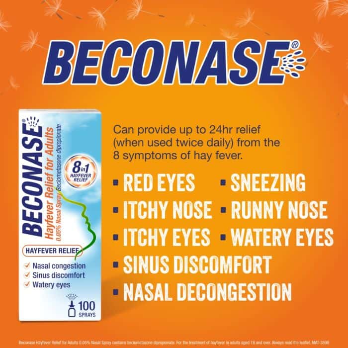 Beconase Hayfever Relief Nasal Spray - 180 Sprays - photo 5 of 5