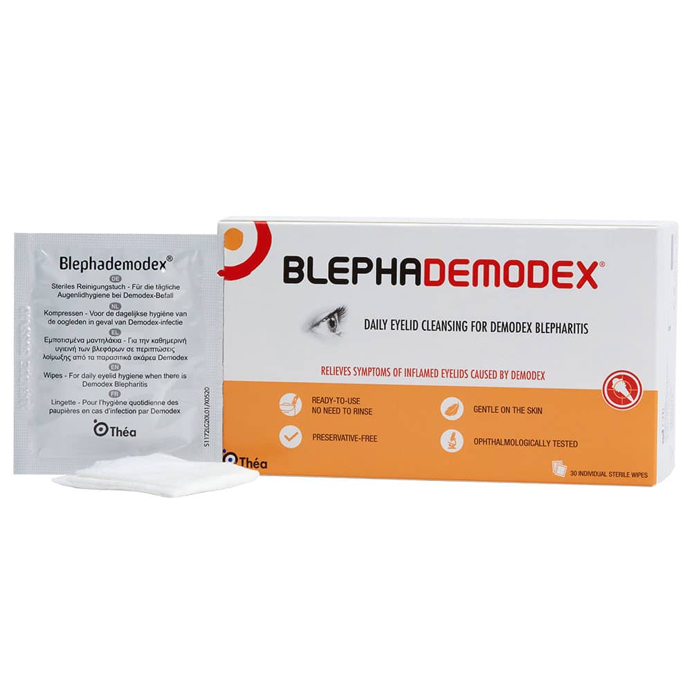 Blephademodex Daily Eyelid Cleansing Wipes - 30 Wipes - photo 1 of 1