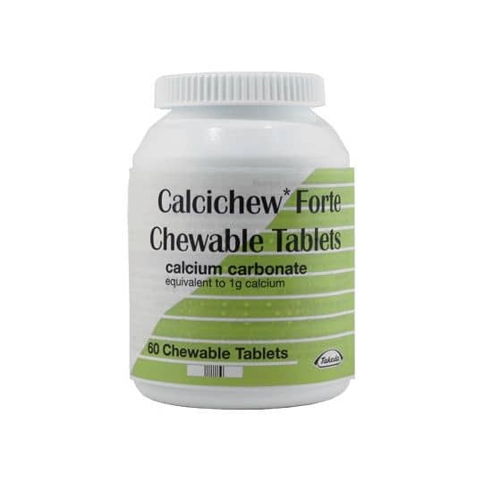 Calcichew Forte Chewable Tablets - 60 Tablets - photo 1 of 1