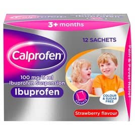 Calprofen Ibuprofen Sugar Free Sachets (12) - photo 1 of 1