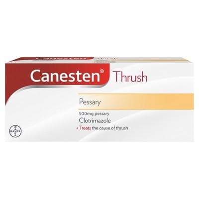 Canesten Thrush Pessary - 500mg
