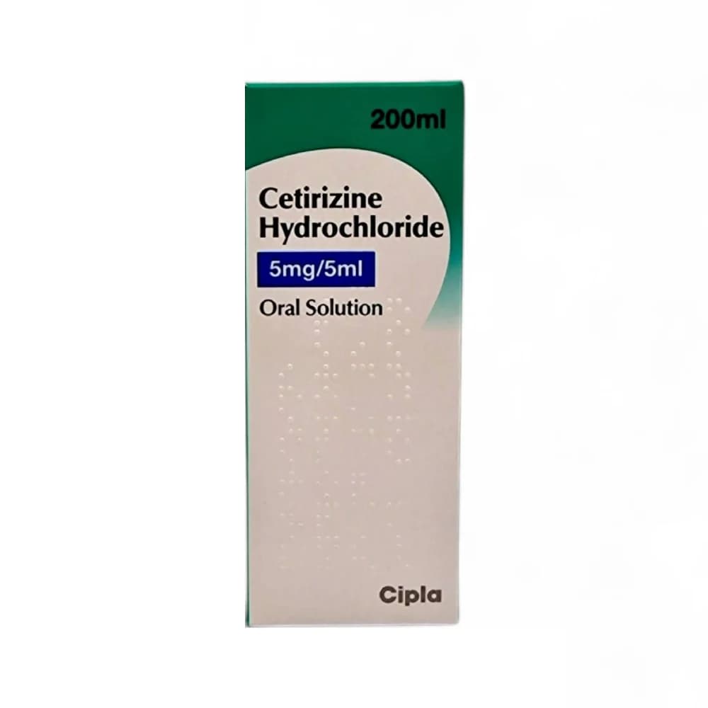 Cetirizine 5mg/5ml Oral Solution – 200ml — image 1 of 1