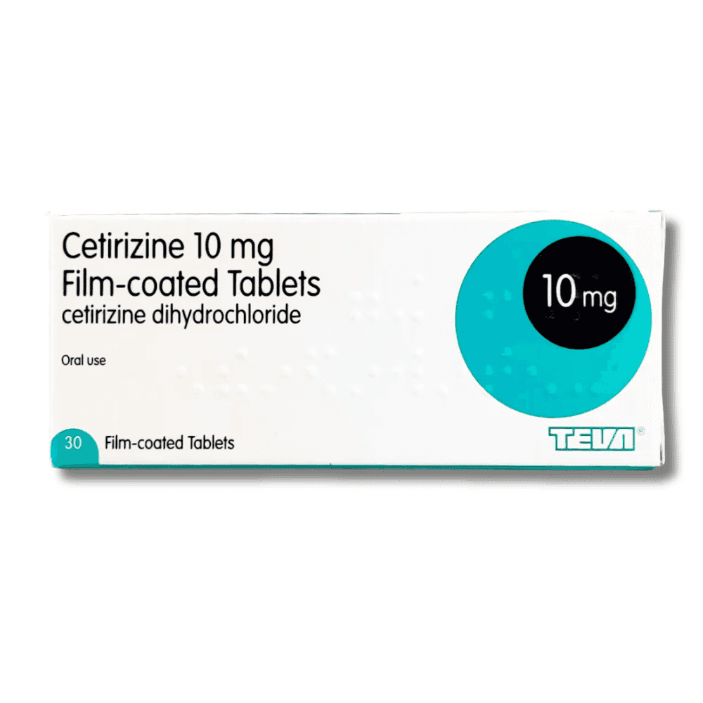 Cetirizine (10mg) - Hay Fever & Allergy Relief Tablets (Brand May Vary)