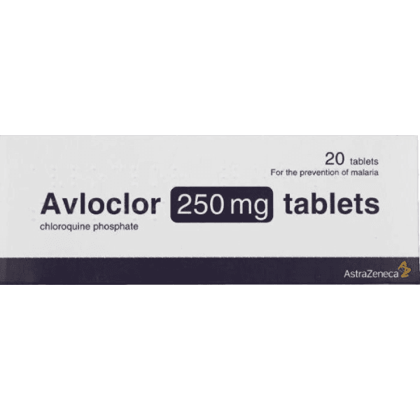Chloroquine 250mg - 20 Tablets - photo 1 of 1