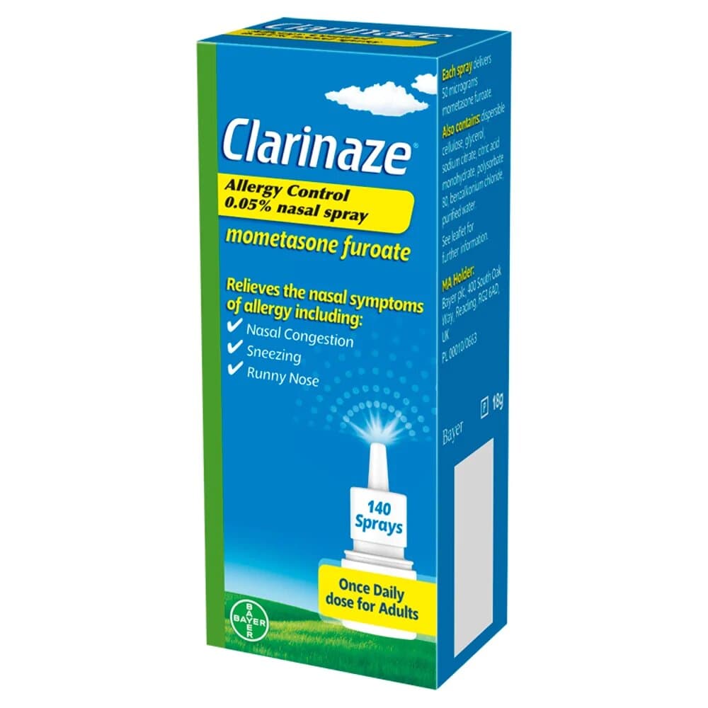 Clarinaze Allergy Control Nasal Spray 0.05% - 140 Sprays