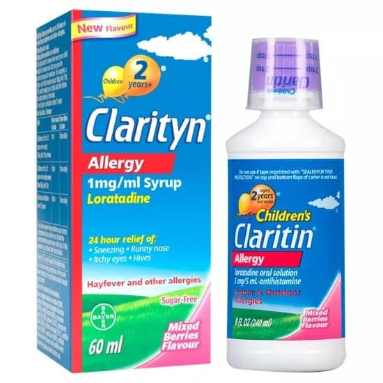 Clarityn Syrup Mixed Berry Flavoured - 60ml — image 1 of 1