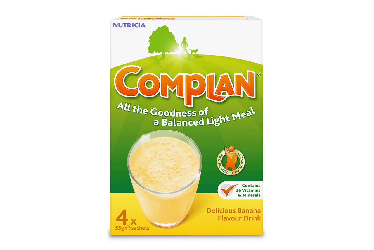 Complan Delicious Banana Sachets - 4x55g Sachets — image 1 of 1