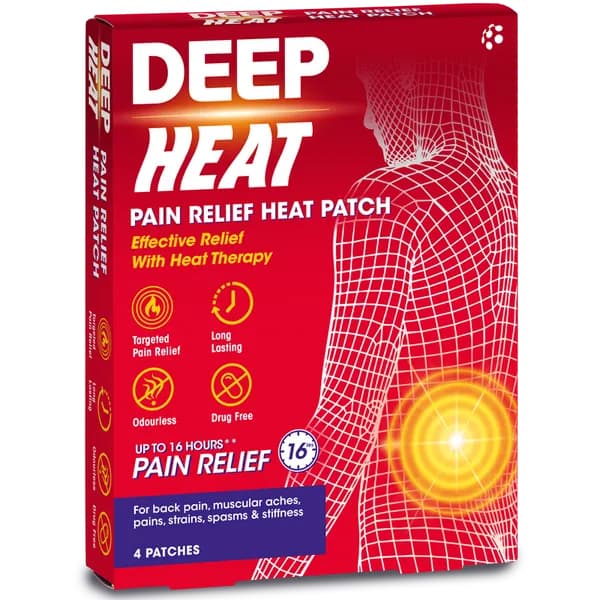 Deep Heat Pain Relief Heat Patch - 4 Patches — image 1 of 1