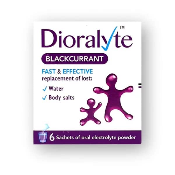 Dioralyte Blackcurrant Electrolyte Sachets - 6 Sachets - photo 1 of 1
