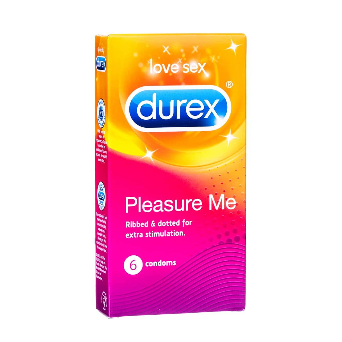 Durex Pleasure Me Condoms - 6 Pack - photo 1 of 1