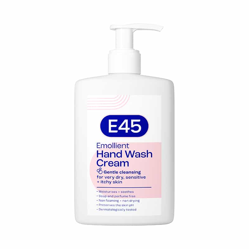 E45 Emollient Hand Wash Cream 250ml