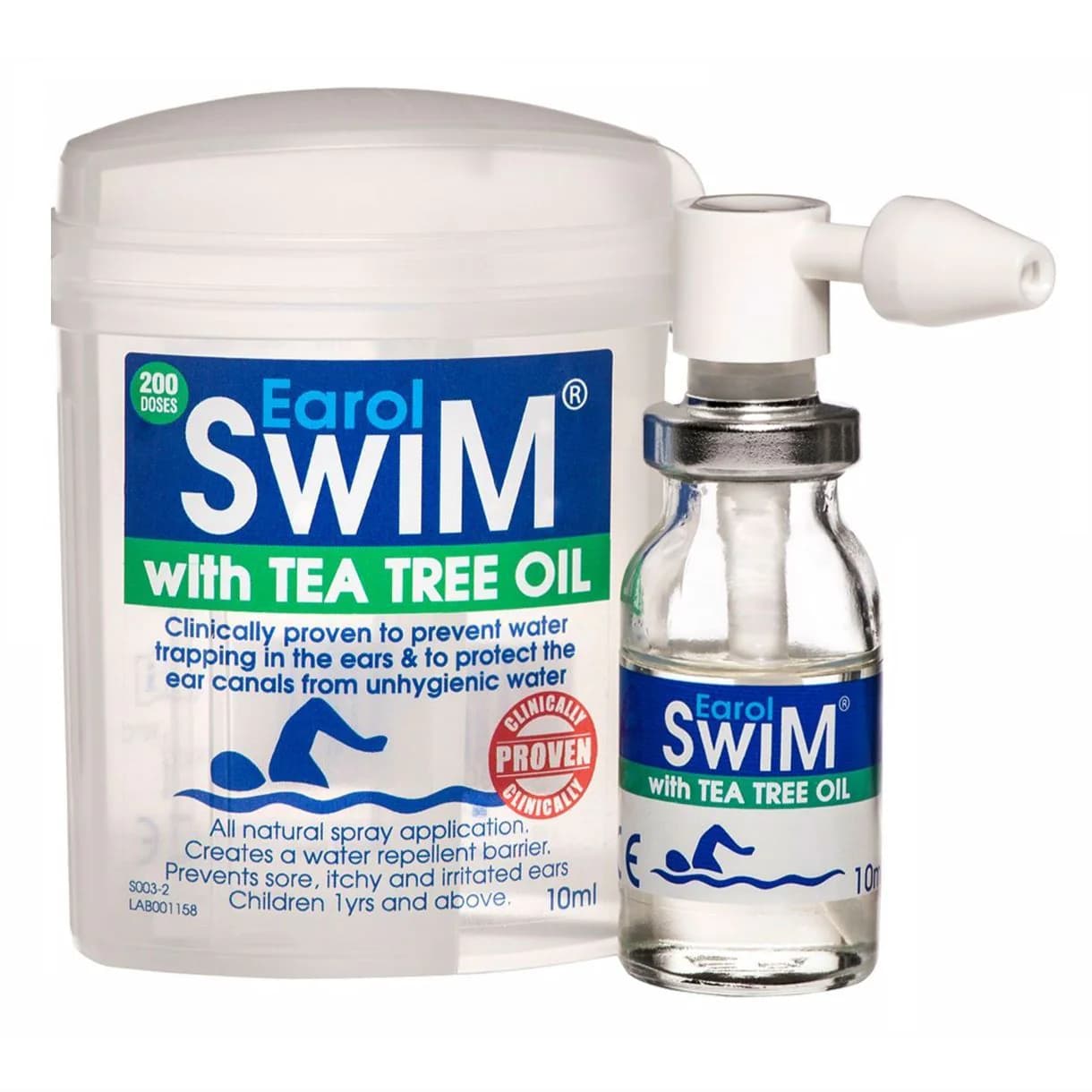 Earol Swim Olive Oil Spray with Tea Tree Oil - 10ml — image 1 of 1