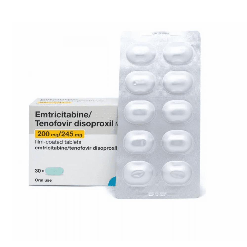 Emtricitabine/Tenofovir (Generic Truvada) PrEP Treatment - 30 Tablets