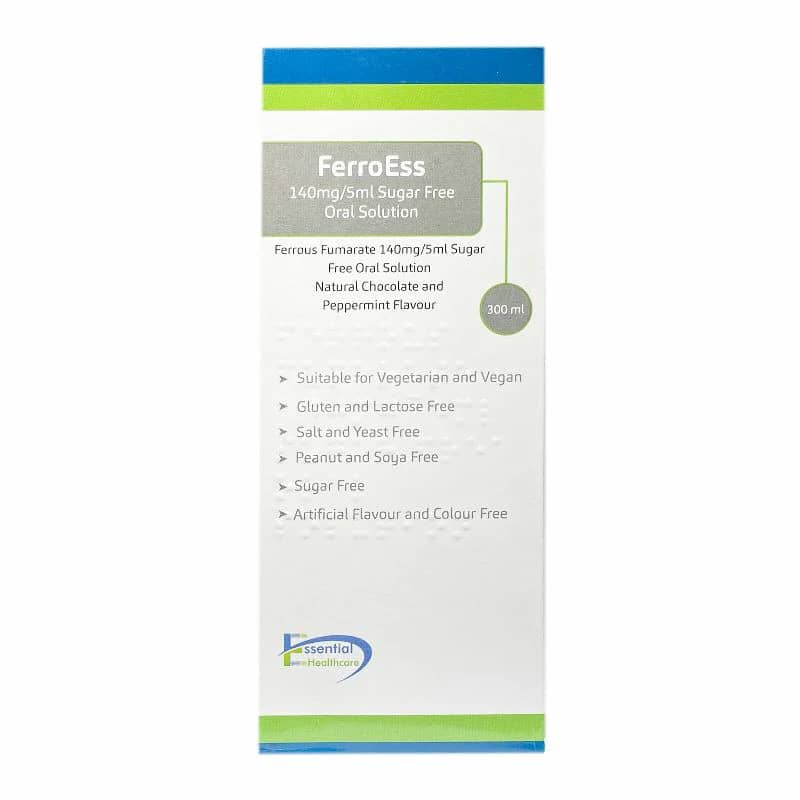 FerroEss Ferrous Fumarate 140mg/5ml Liquid – 300ml - photo 1 of 1